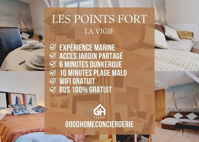 Appartement *villa Marine*la Vigie - Duplex